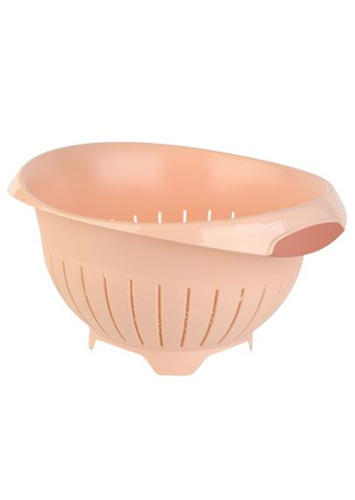 Plastic colander 30,5x40xH15,5cm - Sferis / Peach