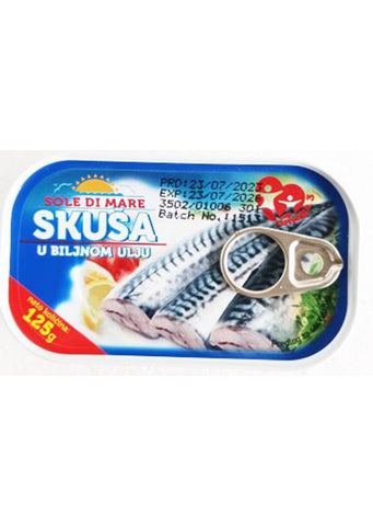 Sole di mare - Mackerel in oil 125g