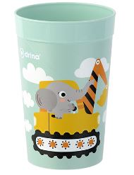 Plastic Deco Plus cup 0.33L 4/1 Elephant