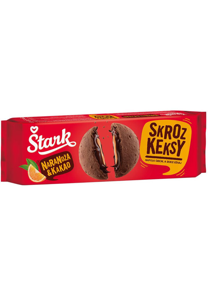 Stark Keksy biscuit cocoa and orange 135g