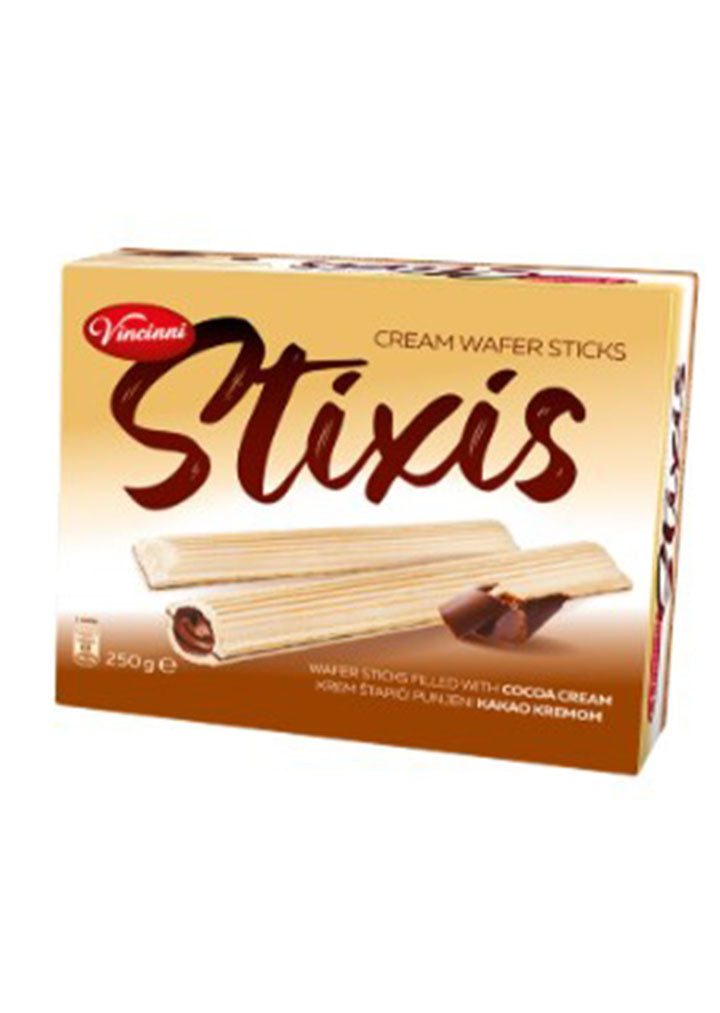 Vincinni Stixis Wafer Sticks Cocoa 250g