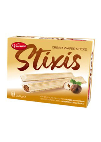 Vincinni Stixis Wafer Sticks Hazelnut 250g