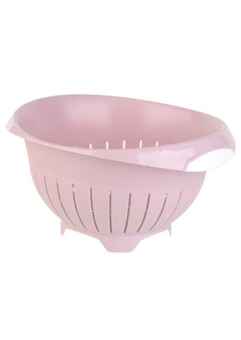 Plastic colander 30,5x40xH15,5cm - Sferis / Cherry blossom