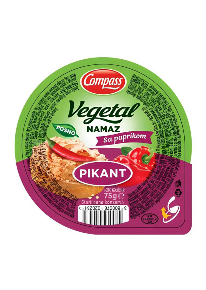 Compass Vegetal Spicy spread with paprika  75g