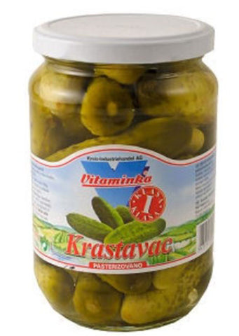 Vitaminka pickled cucumbers 670g