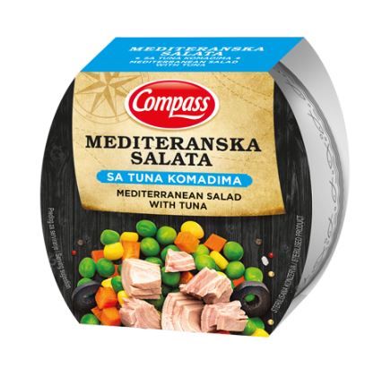 Compass - Mediterranean salad with tuna (fasten) 160g