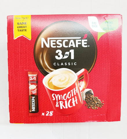 Nescafe 3 in 1 Classic 462gr (28 sticks)