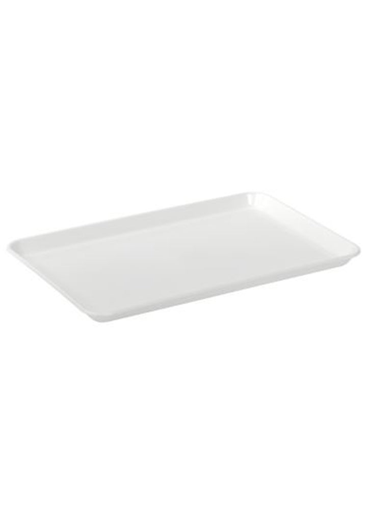 Plastic serving tray 20x30cm Lunea - white