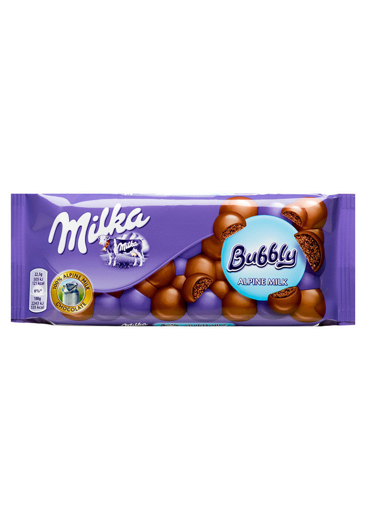 Milka Chocolate Bubbly 90g