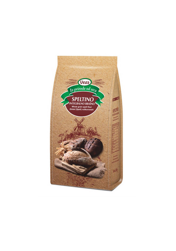 Vega - Whole grain spelt flour 500g