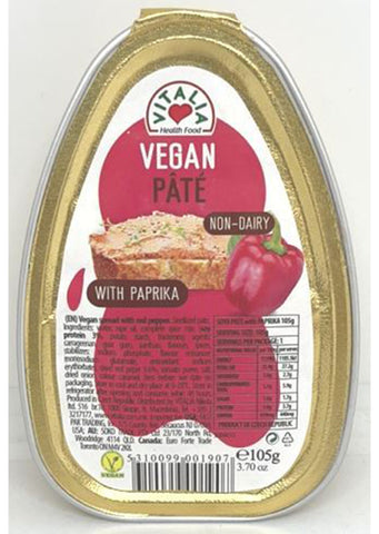 Vitalia - Vegetarian Soya Pate With Paprika 105g