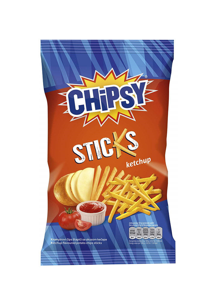 Marbo Chipsy sticks ketchup 95g FASTING best before:30/09/2024