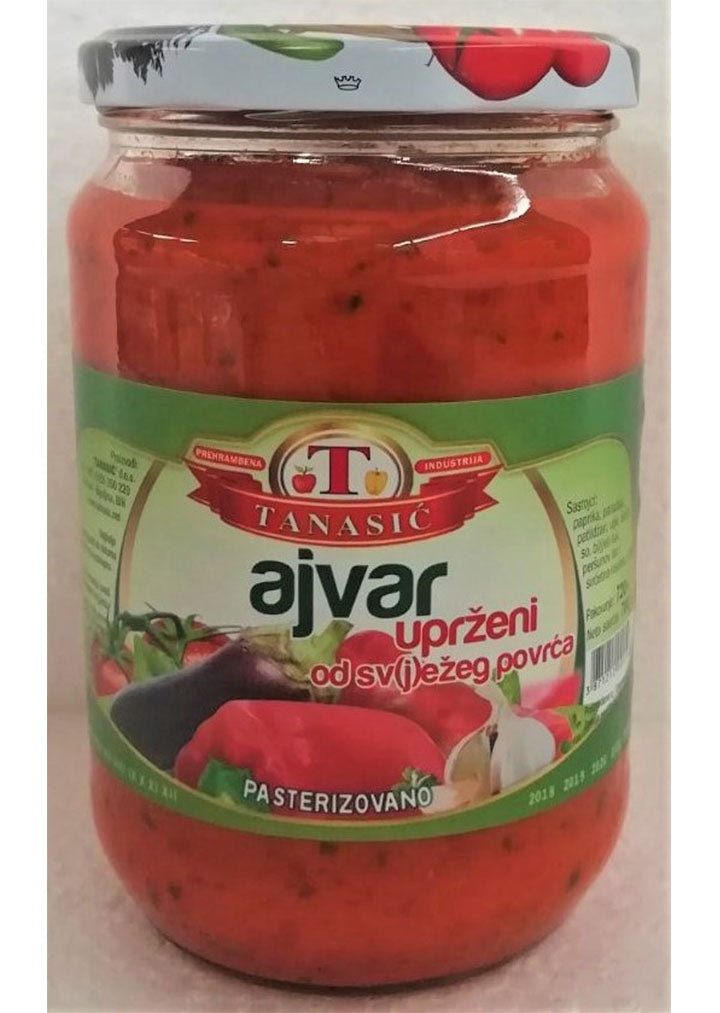 Tanasic Ajvar mild 720ml